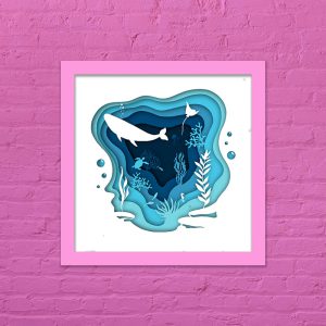 Illustration décorative Malow graphiste