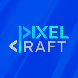 logo PIXEL CRAFT Malow graphiste